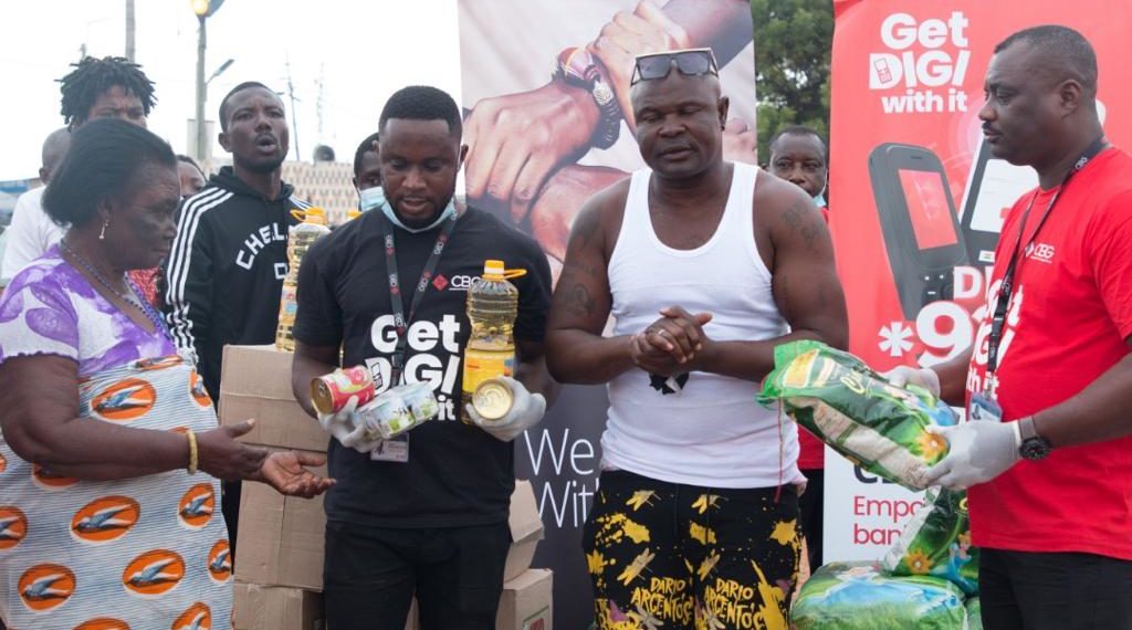 CBG donates food items to over 2000 people