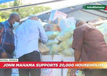 Mahama’s COVID-19 relief food items lizard infested - NPP E/R