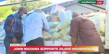 Mahama’s COVID-19 relief food items lizard infested - NPP E/R