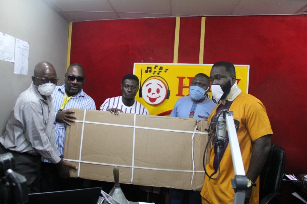 Happy FM’s Afrifa-Mensah gifts listener sewing machine and gets others jobs