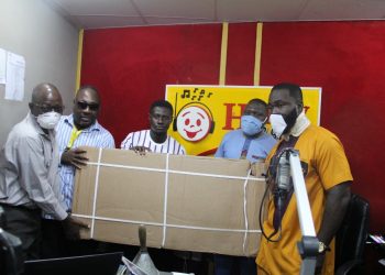 Happy FM’s Afrifa-Mensah gifts listener sewing machine and gets others jobs