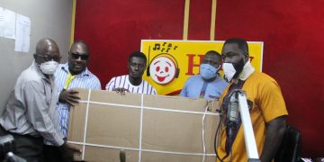 Happy FM’s Afrifa-Mensah gifts listener sewing machine and gets others jobs
