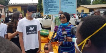 Limitless Ghana donates food items to Accra Rehabilitation Centre