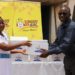 Coronavirus Outbreak: Happy FM donates sanitizers to Pantang hospital