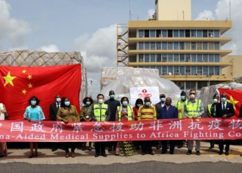 Chinese gov’t donates PPEs to Ghana gov’t to help fight COVID-19