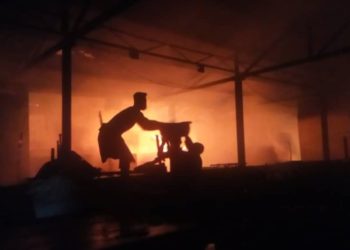 Family of three burnt to death on Good Friday