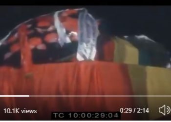 Rare video which shows Kwame Nkrumah’s face as he lies in state