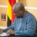 Mahama writes on lockdown; These are not normal times