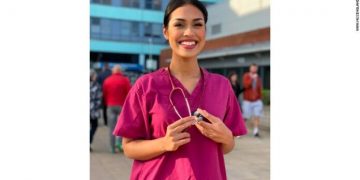 Miss England returns to work as doctor amid coronavirus pandemic