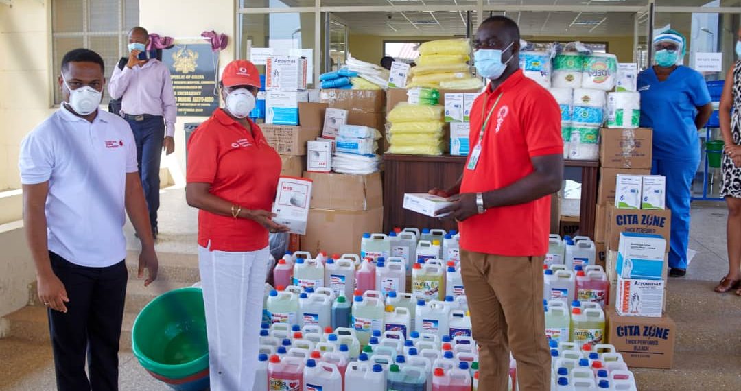 Vodafone Foundation donates PPE and medical supplies to three hospitals