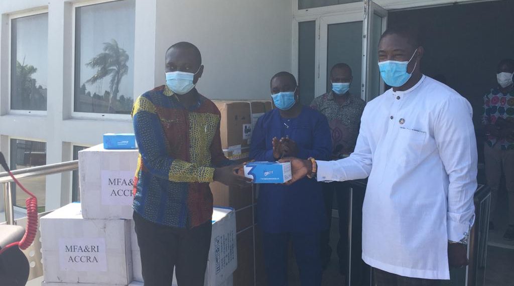 COVID-19: Foreign Ministry donates PPEs worth $400,000 to Health Ministry