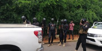 EC’s Advisory Committee meeting underway amid heavy security; NDC absent, PNC walks out