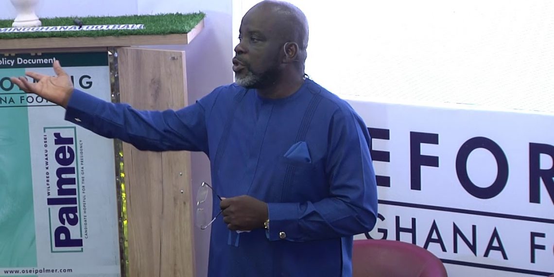 Osei Palmer lauds GFA’s move on offering Ghanaman Center to gov’t in fight against Covid-19