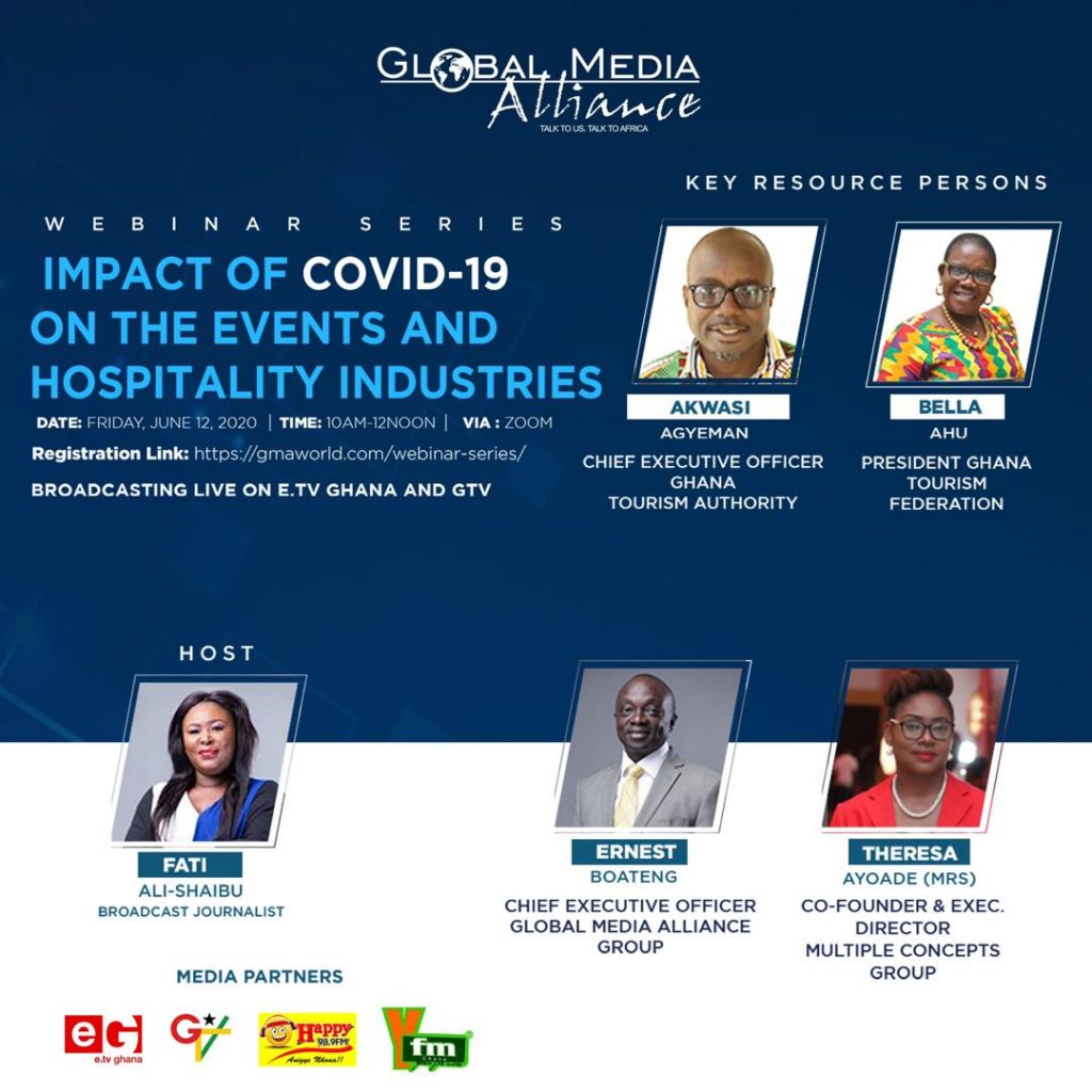 2nd GMA Webinar to address Impact of COVID-19 on the Events and Hospitality Industries
