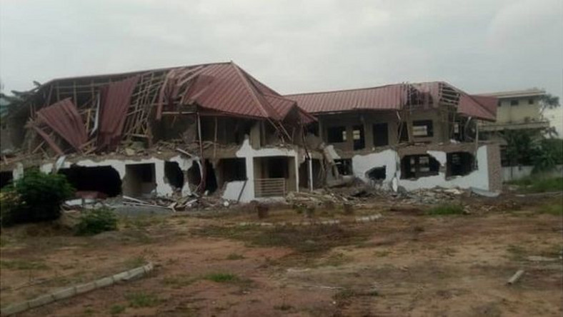 How  Nigerian media reported demolishing of High Commission in Ghana