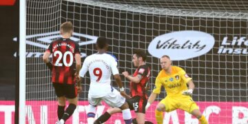 Jordan Ayew sets new Premier League record with goal against Bournemouth