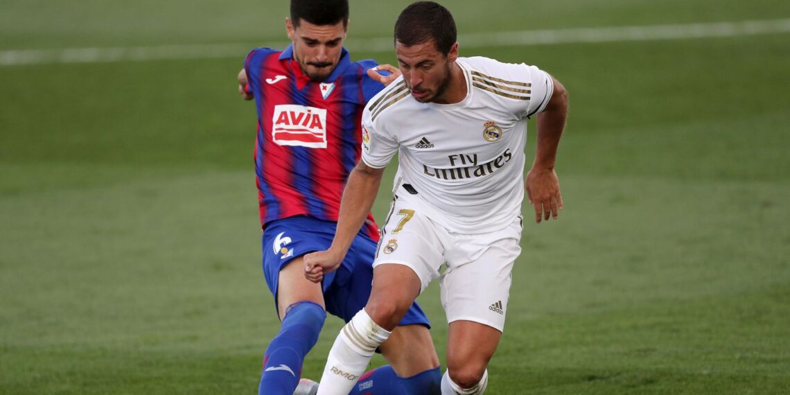 Real beat Eibar to close gap on Barca