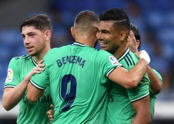 Real Madrid top of La Liga after beating Espanyol