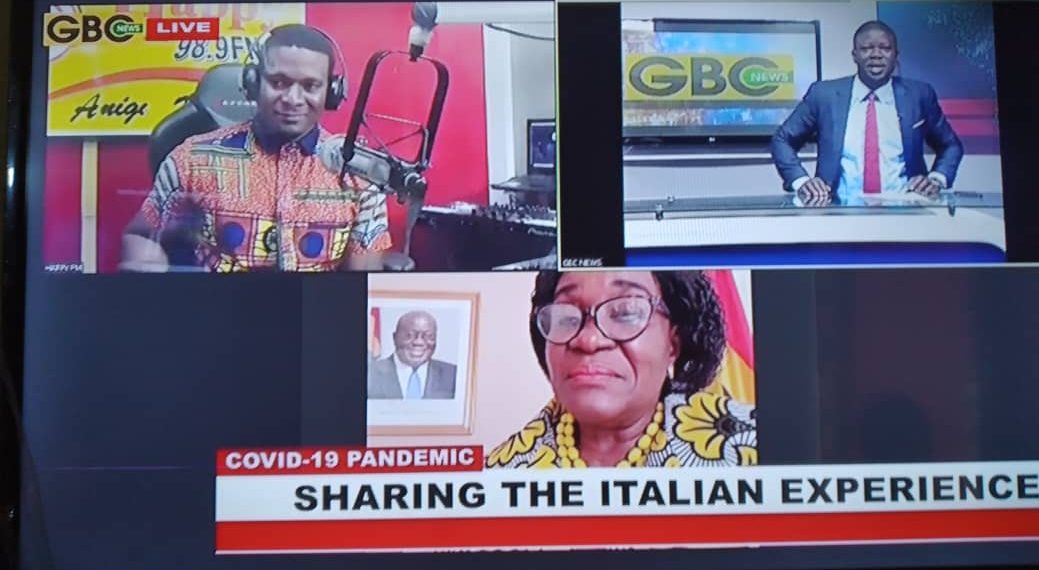 COVID-19: Ghana’s Ambassador to Italy speaks on happenings in Italy in GMABC’s virtual interaction