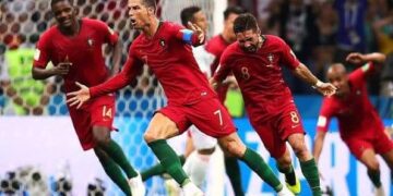 Today In Sports History: Ronaldo scores hat-trick as Portugal share spoils with Spain