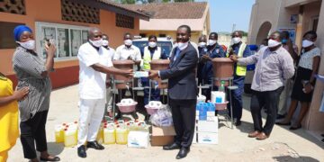 COVID-19: Junction Mall supports schools in Krowor municipality with relief items