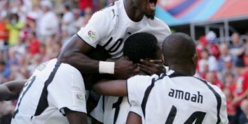 Ghana beat Czech 2-0 to record first World Cup win