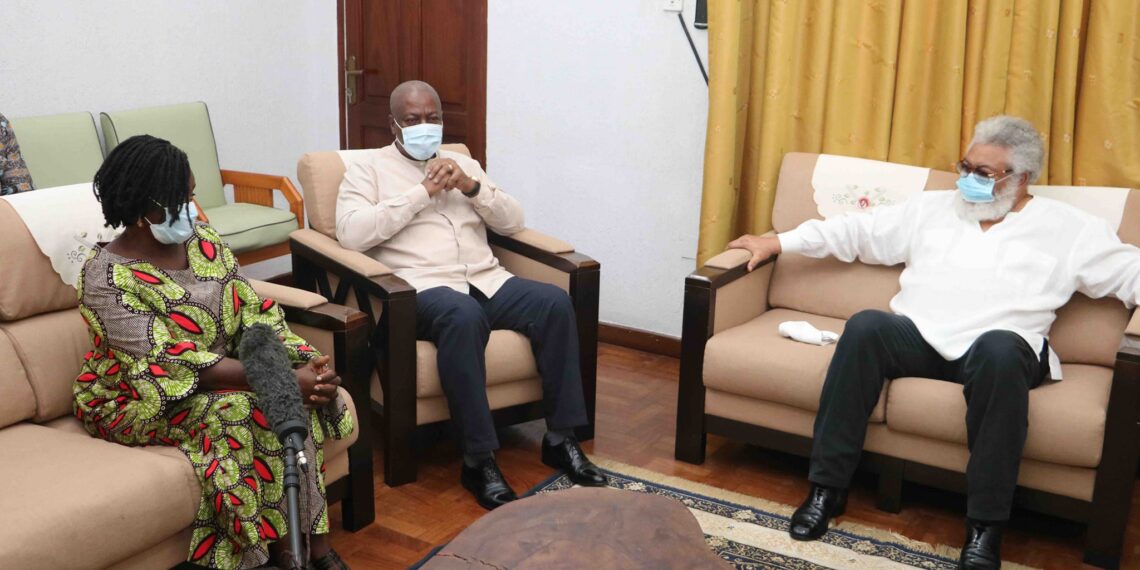 I had others in mind but I support you – Rawlings to Naana Opoku Agyemang