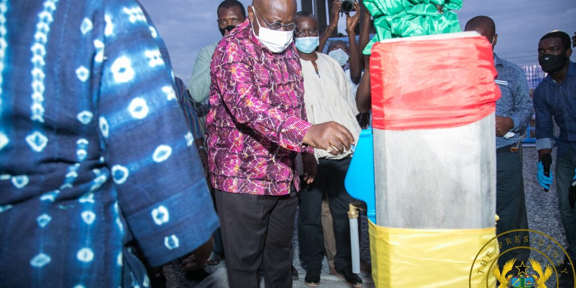 Photos: Prez Nana Addo fulfills major campaign promise