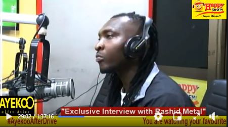 Nigerians embrace their upcoming artistes better than Ghanaians – Rashid Metal