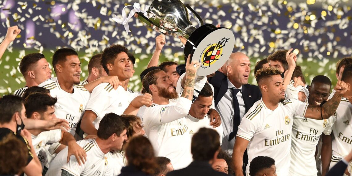 Real Madrid beat Villareal to win La Liga