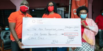Vodafone Ghana Foundation Donation