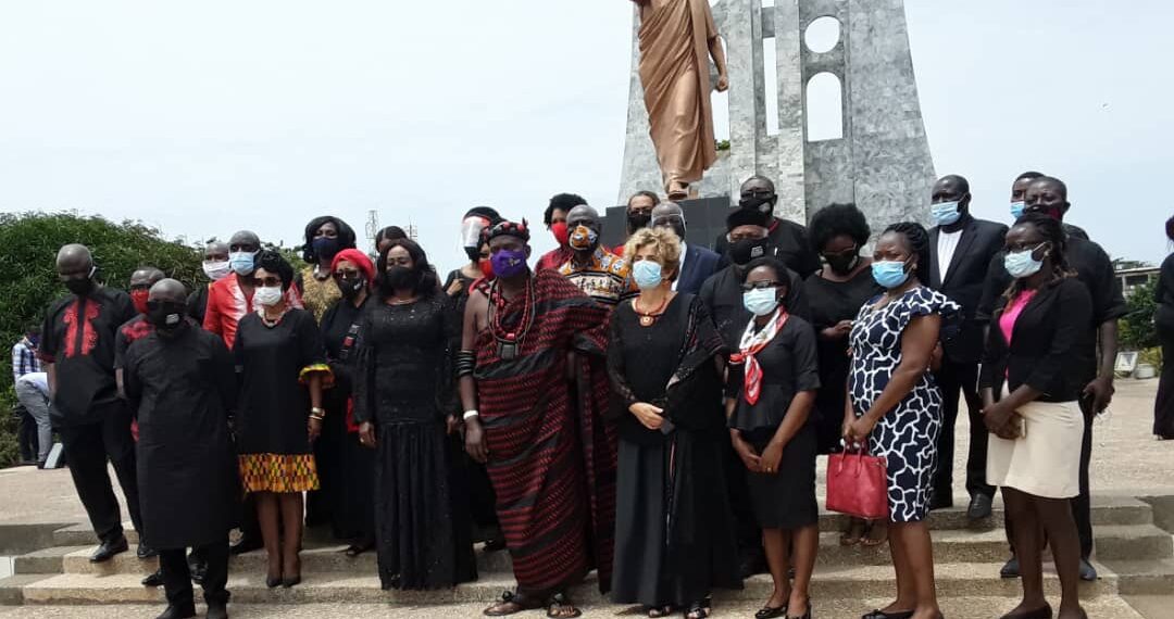 Emancipation Day 2020: Wreath-laying Ceremony held