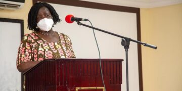 Prof. Naana Opoku-Agyemang pays courtesy call on Greater Accra Regional House of Chiefs