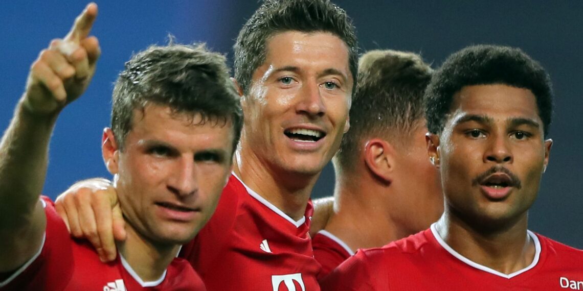 Gnabry double sees Bayern into CL final