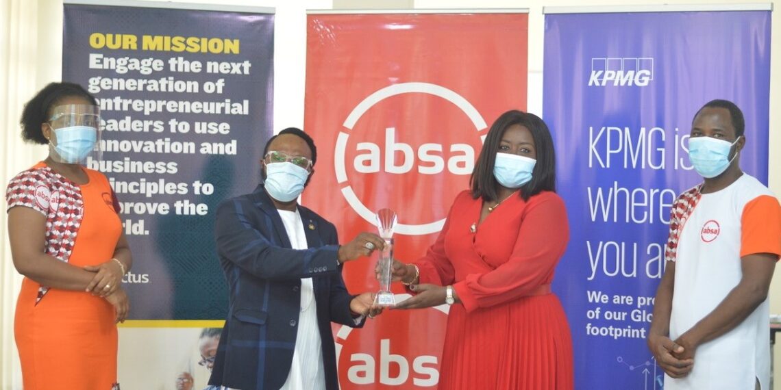 Absa Bank Ghana awarded by Enactus for supporting youth development
