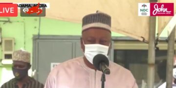 Watch Live: Mahama introduces running mate to Christian Council