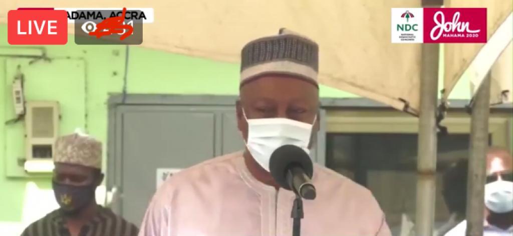 Playback: Mahama introduces Prof. Naana Jane Opoku-Agyemang to Chief Imam