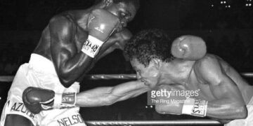 Today In Sports History: Azumah Nelson defends WBC featherweight title against Marcos Villasana