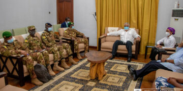 Mali coup: Rawlings receives Military Leaders