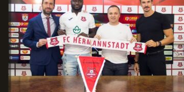 Bright Addae completes move to Romanian side FC Hermannstadt