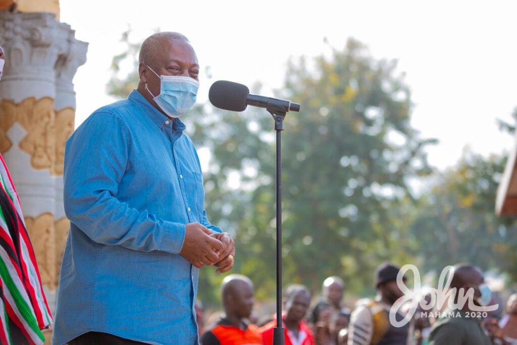 Mahama promises to cultivate 20,000 acres of grassland for Fulani herdsmen