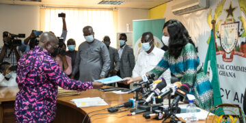 Prez Nana Addo files nomination for December polls