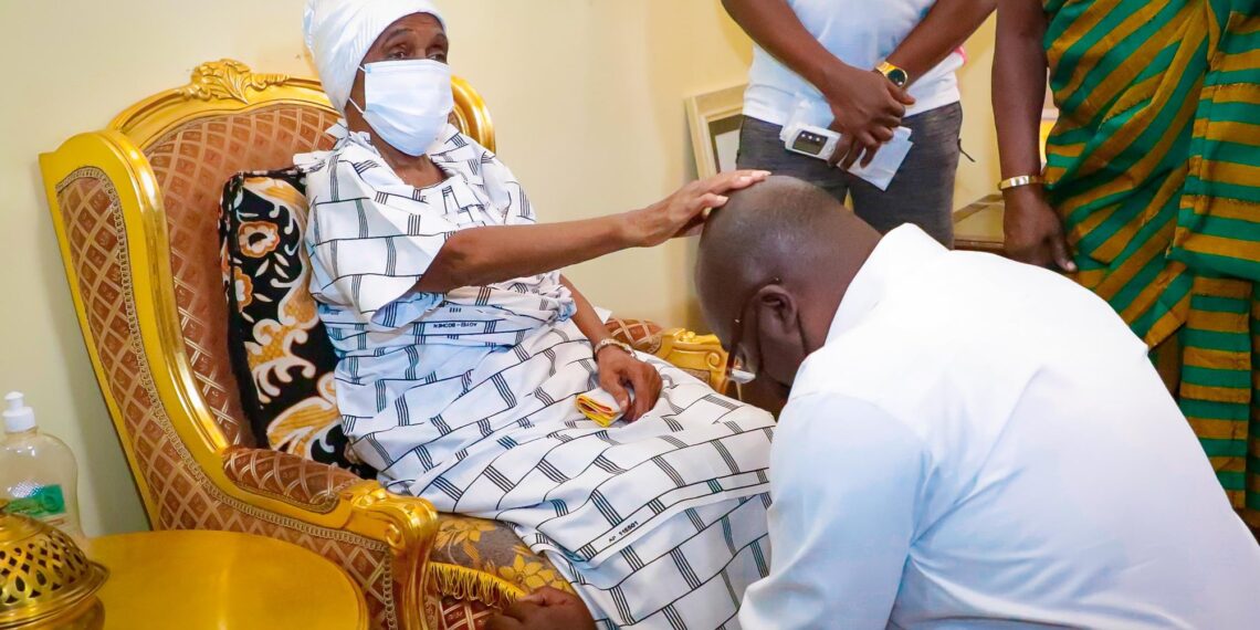 You will go far - Asantehemaa blesses Bawumia