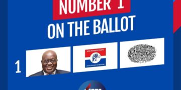 Election 2020: NDC's Edem Agbana explains Prez Nana Addo’s position on the ballot paper