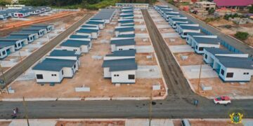 Prez Nana Addo Commissions 204 housing units, constructed in 9 months