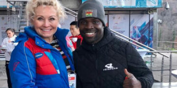 Ghanaian Frimpong arrives in Sochi to train with Russian skeleton team with eye on Beijing 2022