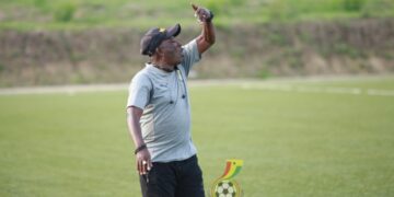 Black Satellites coach Karim Zito reacts after WAFU U-20  draw