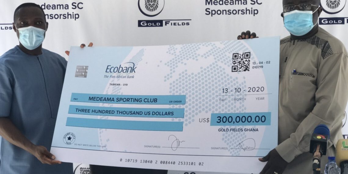 Medeama SC secure mouth-watering $300,000 sponsorship deal with Goldfields Ghana