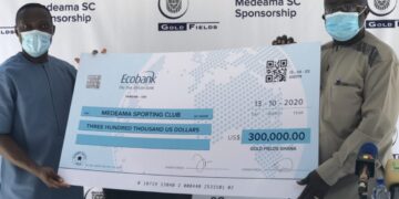 Medeama SC secure mouth-watering $300,000 sponsorship deal with Goldfields Ghana