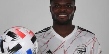 Arsenal unveil new signing Thomas Partey